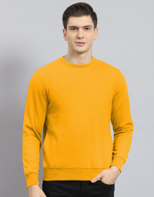 Smart Colors Full Sleeve Solid Men Sweatshirt