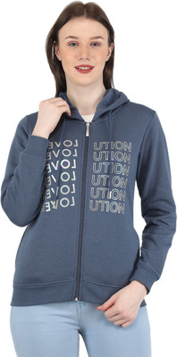 MONTE CARLO Full Sleeve Printed Women Sweatshirt