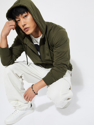 MAX Full Sleeve Solid Men Sweatshirt