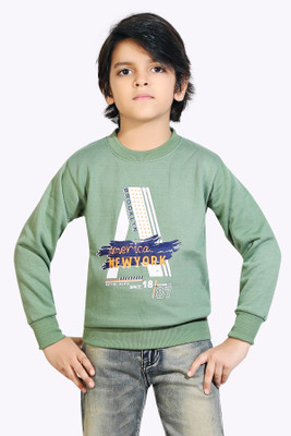 AD & AV Full Sleeve Printed Boys Sweatshirt