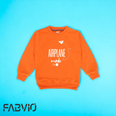 FABVIO PLUS Full Sleeve Graphic Print Boys Sweatshirt