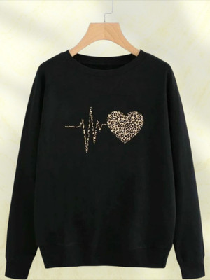 Draxstar Premi Full Sleeve Printed Women Sweatshirt