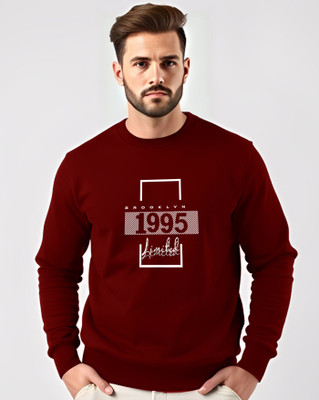 AOOSH Full Sleeve Printed Men Sweatshirt