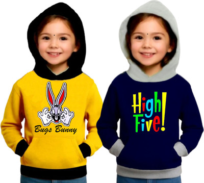 Tamanashorts Full Sleeve Graphic Print Boys & Girls Sweatshirt