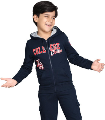 Plum Tree Full Sleeve Solid Boys Sweatshirt