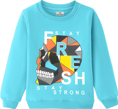 Kuchipoo Full Sleeve Printed Boys Sweatshirt