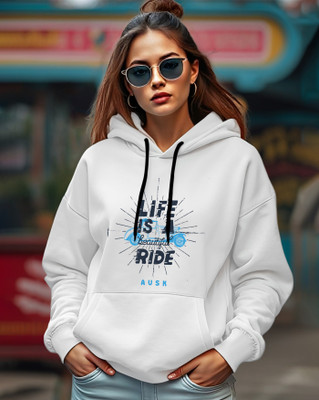 AOOSH Full Sleeve Printed Women Sweatshirt