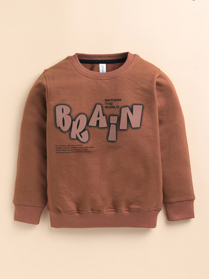 Giniekids Full Sleeve Printed Boys Sweatshirt