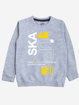 x2o Full Sleeve Printed Boys & Girls Sweatshirt