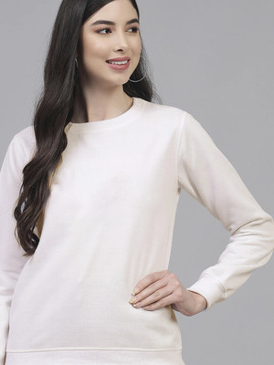KOTTY Full Sleeve Solid Women Sweatshirt
