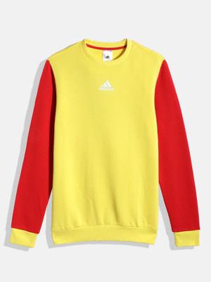 ADIDAS Full Sleeve Printed Boys Sweatshirt