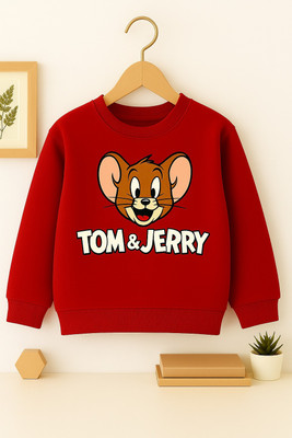 psv fashion Full Sleeve Animal Print Boys & Girls Sweatshirt
