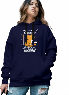 EZYCLOTHING Full Sleeve Printed Women Sweatshirt