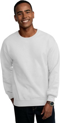 BAGHADBILLO Full Sleeve Solid Men Sweatshirt