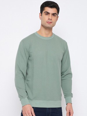 DUKE Full Sleeve Solid Men Sweatshirt