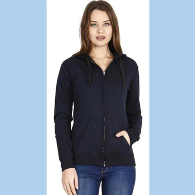 CitySquad Full Sleeve Solid Women Sweatshirt
