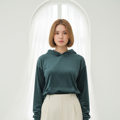 HILFIRE REGION Full Sleeve Solid Women Sweatshirt