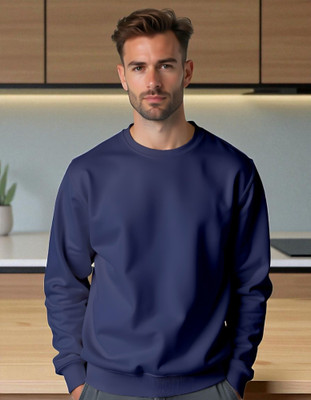 FLYIND VOGUE OUTFIT Full Sleeve Solid Men Sweatshirt
