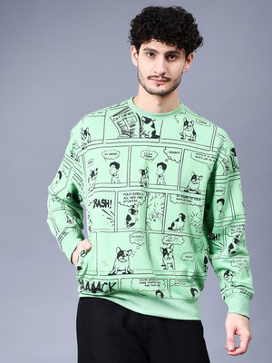 The Indian Garage Co. Full Sleeve Printed Men Sweatshirt