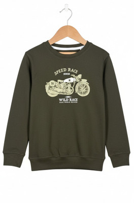 INTIHUG Full Sleeve Printed Boys Sweatshirt