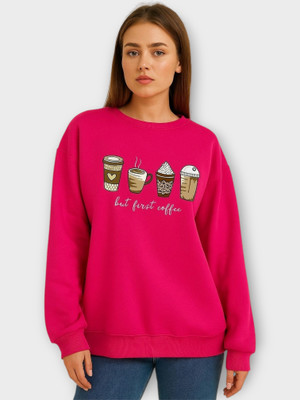 Stylezone Full Sleeve Printed Women Sweatshirt