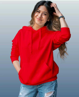 Nilan Full Sleeve Solid Women Sweatshirt