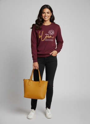 BILBURY Full Sleeve Graphic Print Women Sweatshirt