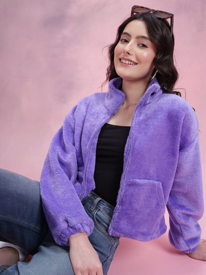 Dressberry Full Sleeve Solid Women Sweatshirt