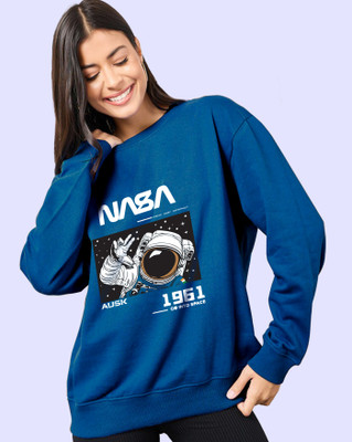 AOOSH Full Sleeve Printed Women Sweatshirt