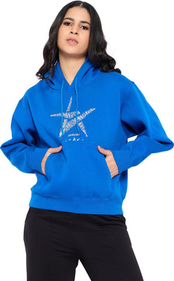 SKIDLERS Full Sleeve Embroidered Women Sweatshirt