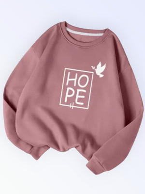 DRAXSTARS Full Sleeve Solid Women Sweatshirt