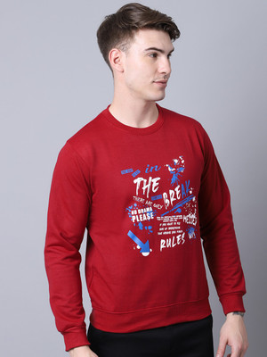 OBAAN Full Sleeve Printed Men Sweatshirt