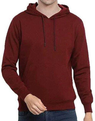 R S Fashions Full Sleeve Solid Men Sweatshirt