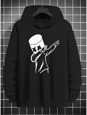 Azy Fabrics Full Sleeve Printed Men Sweatshirt