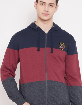 Austin Wood Full Sleeve Striped Men Sweatshirt