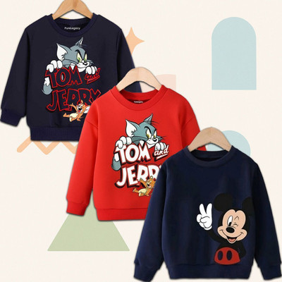 Purelegacy Full Sleeve Printed Boys & Girls Sweatshirt