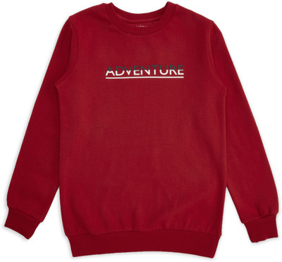 Pantaloons Junior Full Sleeve Printed Boys Sweatshirt