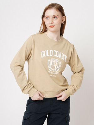 Kraus Jeans Full Sleeve Printed Women Sweatshirt