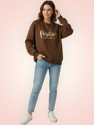 Stylezone Full Sleeve Self Design Women Sweatshirt