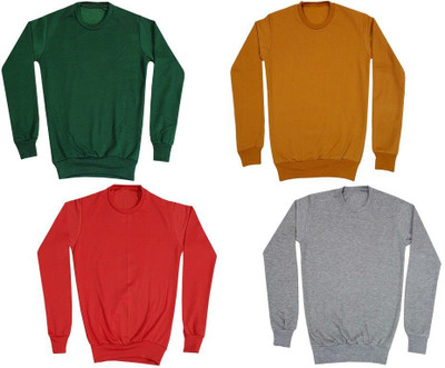 AE Trends Full Sleeve Solid Boys Sweatshirt