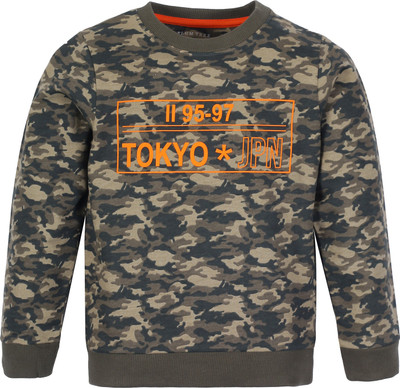 Plum Tree Full Sleeve Printed Boys Sweatshirt