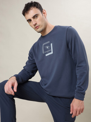 TECHNOSPORT Full Sleeve Graphic Print Men Sweatshirt