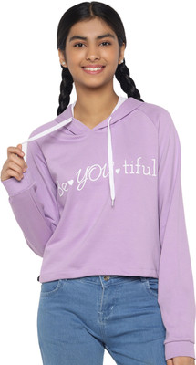 TotzTouch Full Sleeve Printed Girls Sweatshirt