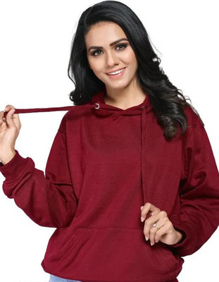 OneTip Full Sleeve Solid Women Reversible Sweatshirt