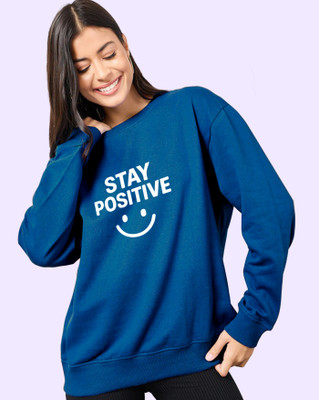 ENITOR Full Sleeve Printed Women Sweatshirt