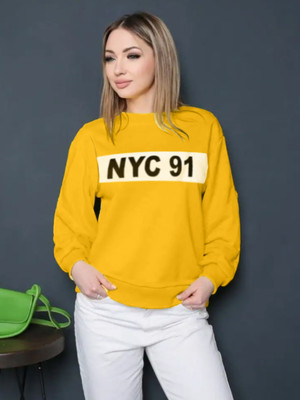 Leotude Full Sleeve Printed Women Sweatshirt