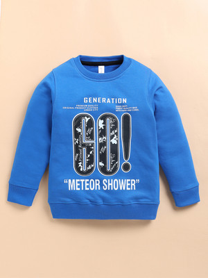 Ginie Full Sleeve Printed Boys Sweatshirt