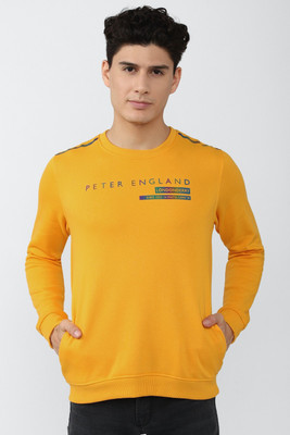 PETER ENGLAND Full Sleeve Printed Men Sweatshirt