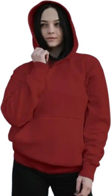 INFIRAX Full Sleeve Solid Women Sweatshirt