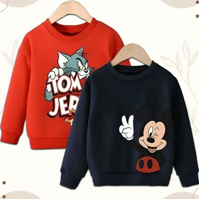 Purelegacy Full Sleeve Printed Boys & Girls Sweatshirt